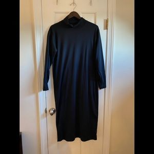 LL Bean. Women’s Long sleeve dress. Large. Black. Super comfy & warm.
